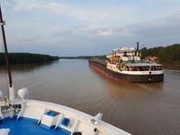 Wolga Kreuzfahrt, auf dem Wolga-Baltik Kanal