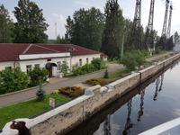 Wolga Kreuzfahrt, Schleuseneinfahrt