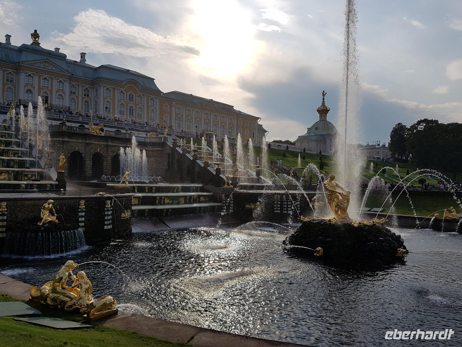 St. Petersburg, Peterhof, Hauptkaskade
