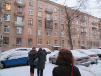 auf dem Weg zu einer Petersburger Familie