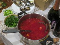 Borschtsch am Neujahrstag