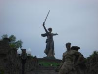 Wolgograd: Mamajew-Hügel: Mutter Heimat