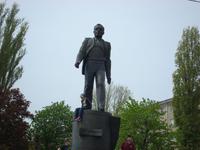 Saratow: Gagarin-Denkmal