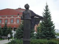 Samara: Rundfahrt/Rundgang: Puschkin-Denkmal