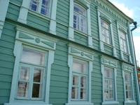 Uljanowsk: historische Holzarchitektur
