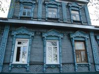 Uljanowsk: historische Holzarchitektur