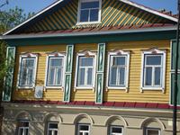 Uljanowsk: historische Holzarchitektur