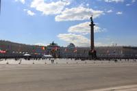 Der Palastplatz mit Alexandersäule
