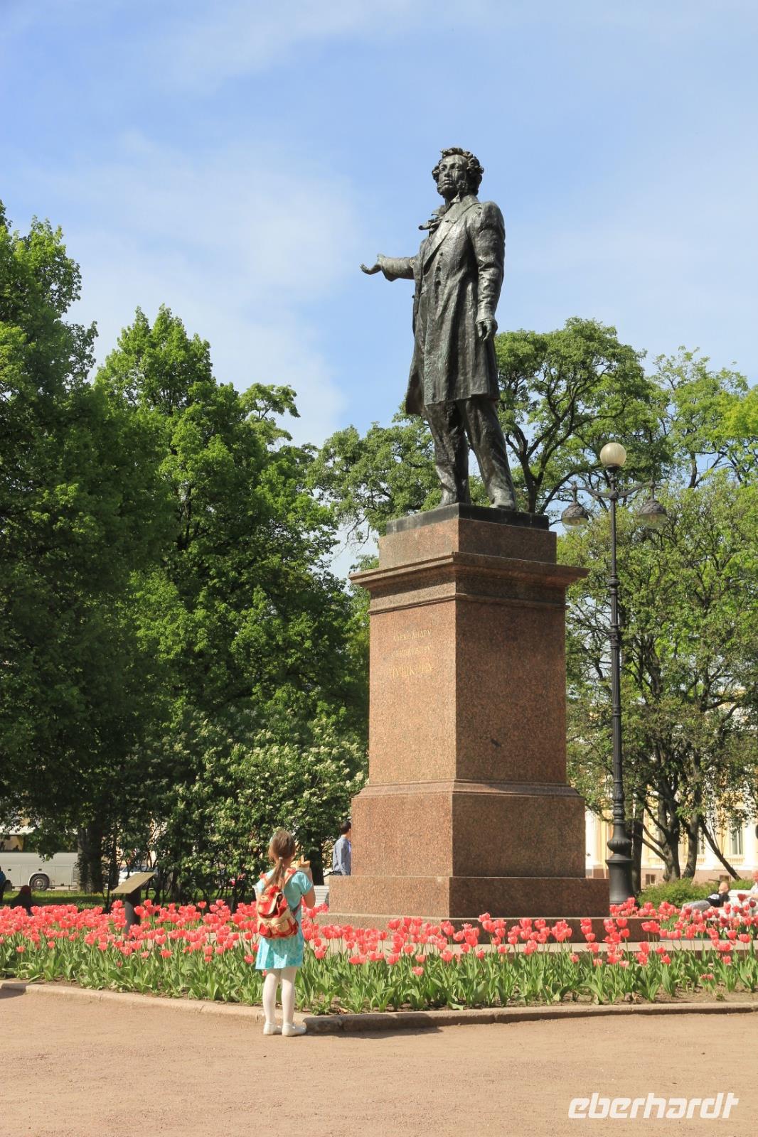 Der russische Nationaldichter Puschkin