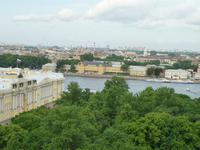 Blick von der Aussichtsterrasse der Issak Kathedrale
