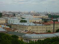Blick von der Aussichtsterrasse der Issak Kathedrale