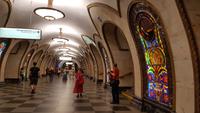 Moskau, Metrostation Novoslobodskaja