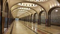 Moskau, Metrostation Majakowskaja