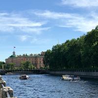 1. Tag Erkunden der Stadt- An der Fontanka