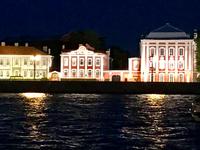 2. Tag St. Petersburg bei Nacht - Blick auf die andere Newa-Seite