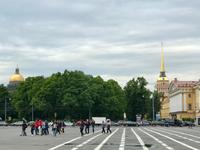 3. Tag Besuch der Eremitage - Auf dem Schlossplatz