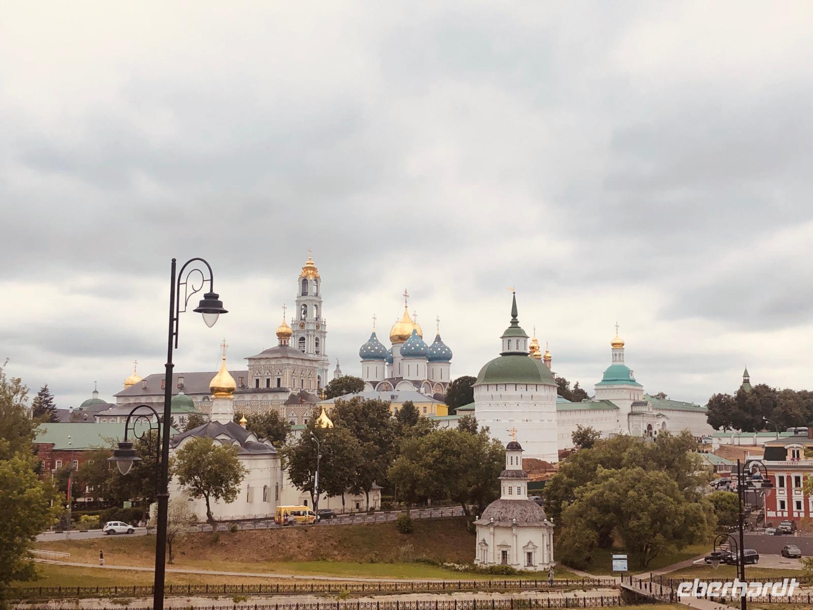 Blick auf Sergiev Posad