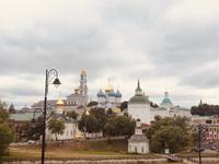 Blick auf Sergiev Posad