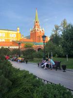 Abendstimmung im Alexandergarten
