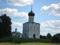 Bogoljubowo: Pokrow-Kirche am Nerl