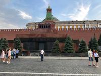 Moskau: Roter Platz, Lenin-Mausoleum
