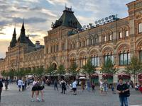 Moskau: Roter Platz, Kaufhaus GUM