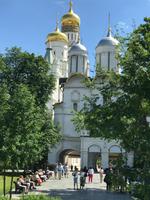 Moskau: Kreml, Blick auf den Kathedralenplatz