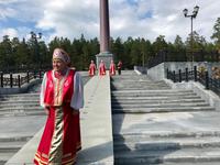 Auf dem Weg in den Ural: Grenze zwischen Europa und Asien