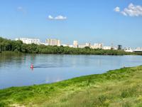 Omsk: Blick auf die Stadt