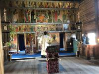 Andacht in der Kirche zu Kischi