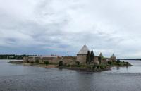 Schlüsselburg, Einfahrt in die Newa