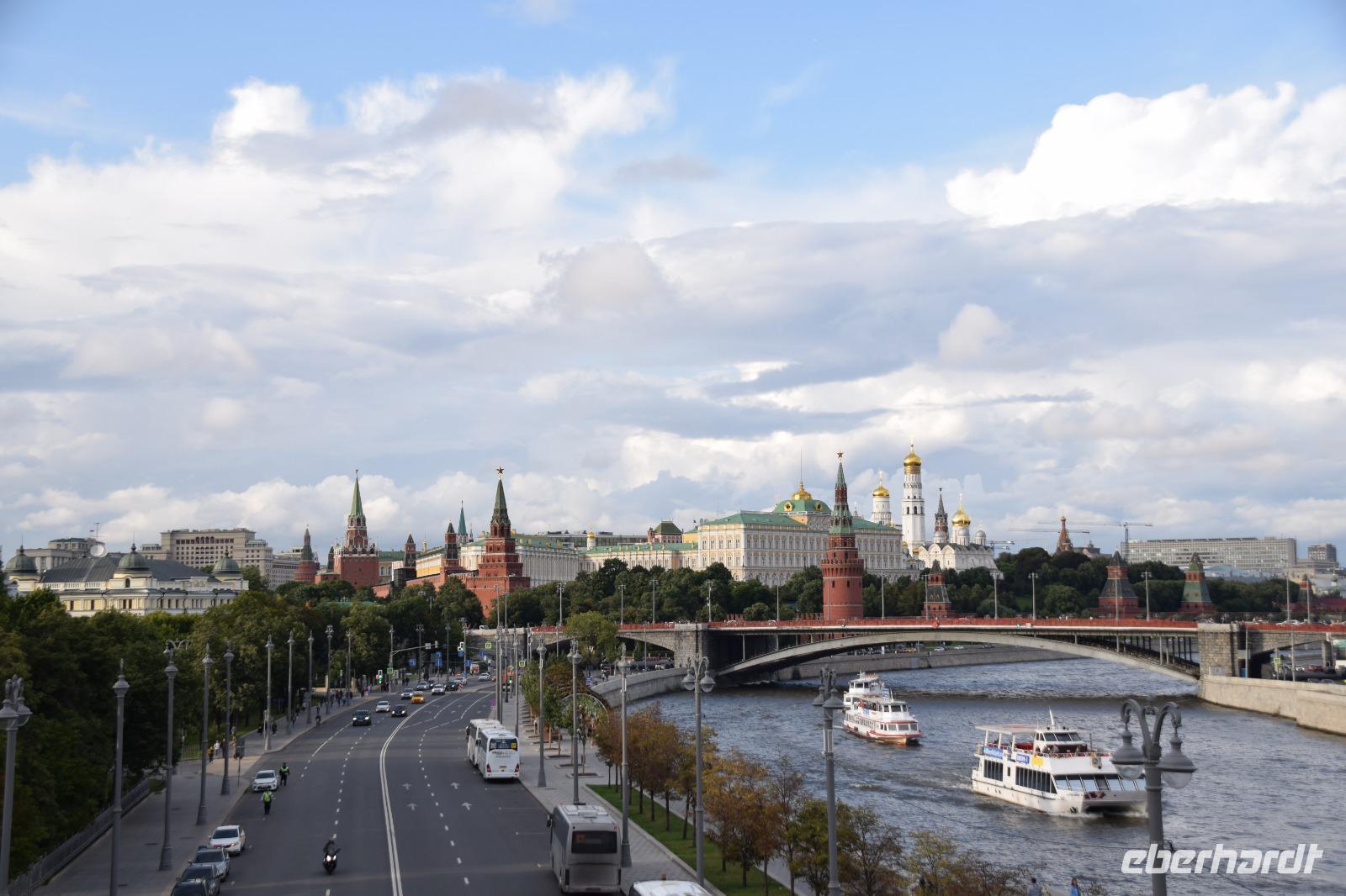 Kreml - Blick von Patriarchen-Brücke