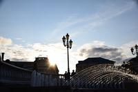 Abendstimmung im Alexander-Garten