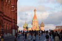Blick auf die Basilius-Kathedrale