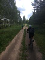 wir fuhren durch Wald und Wiesen