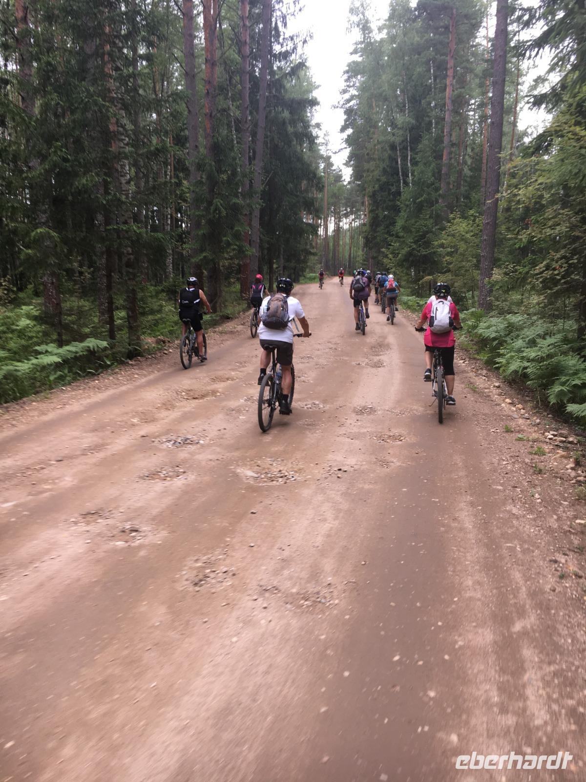 Wege mit unzähligen Schlaglöchern wahren täglich auf der Tagesordnung