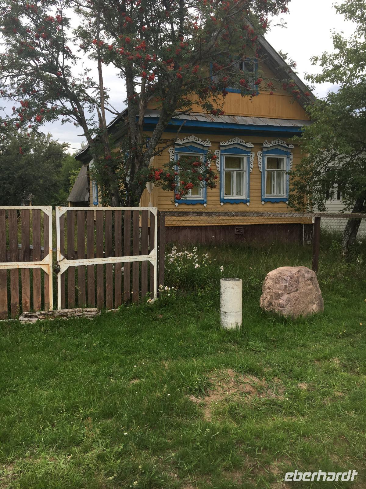 Alle Häuser wahren immer farbenfroh gestaltet.