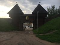 Nachbildung des Festungstors.