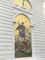 Bildnis des heiligen Georgs.