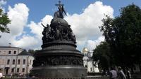 Weliki Nowgorod: das Monument „Russlands Jahrtausend“