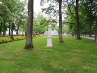 St. Petersburg,Peterhof, Führung im unteren Park