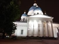 St.Petersburg bei Nacht,Dreifaltigkeitskathedrale