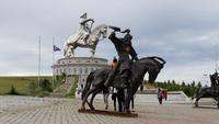 Mongolei, Dschingis Khan Denkmal