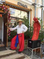 Moskau: Mittagessen in einem Ukrainischen Restaurant