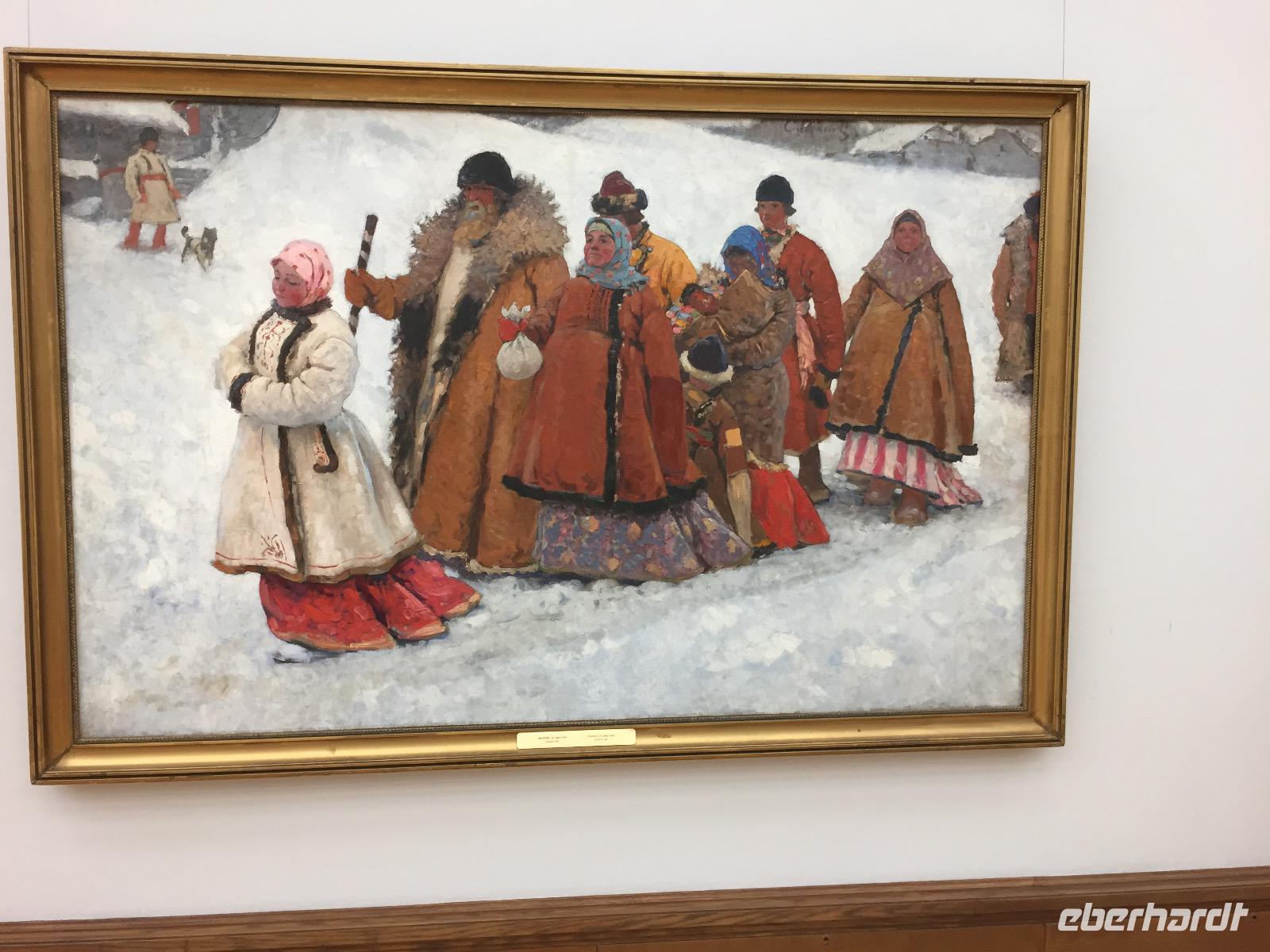 In der Tretjakow Galerie Moskau 