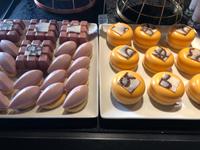 Abendessen Nachtisch Hotel Azimut Moskau