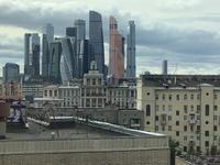 Hotel Azimut Moskau - Blick aus dem Fenster