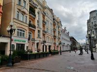 Morgen früh auf dem Arbat