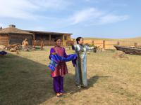 Besuch einer burjatischen Familie