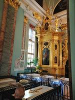 Grabsteine der kaiserlichen Romanow-Dynastie in der Peter-Pauls-Kathedrale